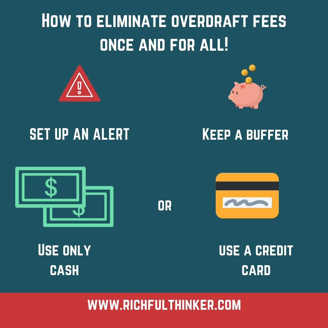 How to eliminate overdraft fees once and for all