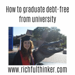 How to graduate debt-free from university