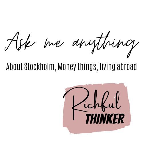 Ask Crista (RT): 'Moving to Stockholm'